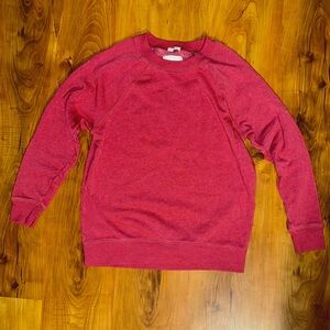 American Eagle Outfitters Vibrant Red Crewneck Sweater